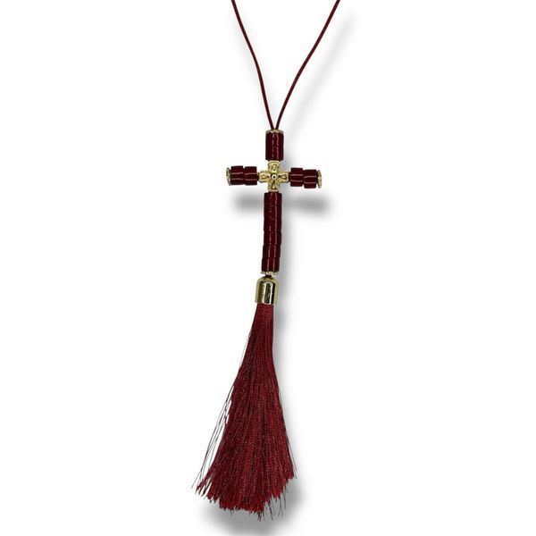 Car pendant Cross (acrylic) PACKAGE (12 pcs.)