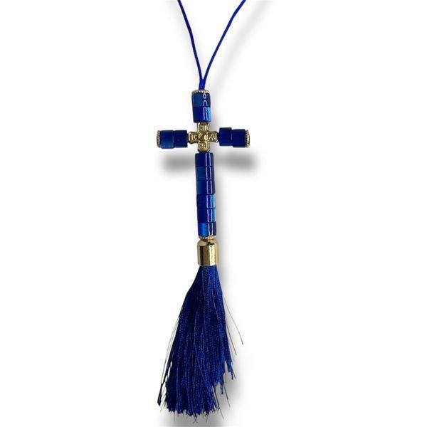 Car pendant Cross (acrylic) PACKAGE (12 pcs.)