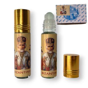 Миро 100% концентрації з іконкою Святого Миколая. Аромат BIZANTINO (УПАКОВКА 33 шт.) mir0017 фото