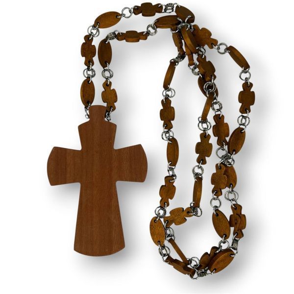 Priest fasting award cross