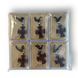 Metal wearable cross with cord (PACK OF 6 pcs.)